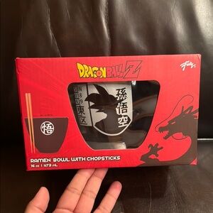 Dragon Ball Z Ramen Bowl with Chopsticks